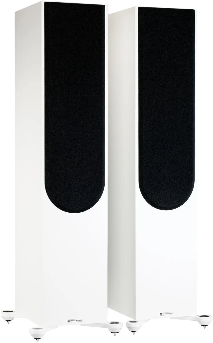 Monitor Audio Silver 500 7G Blanc satin (la paire) Enceintes colonne