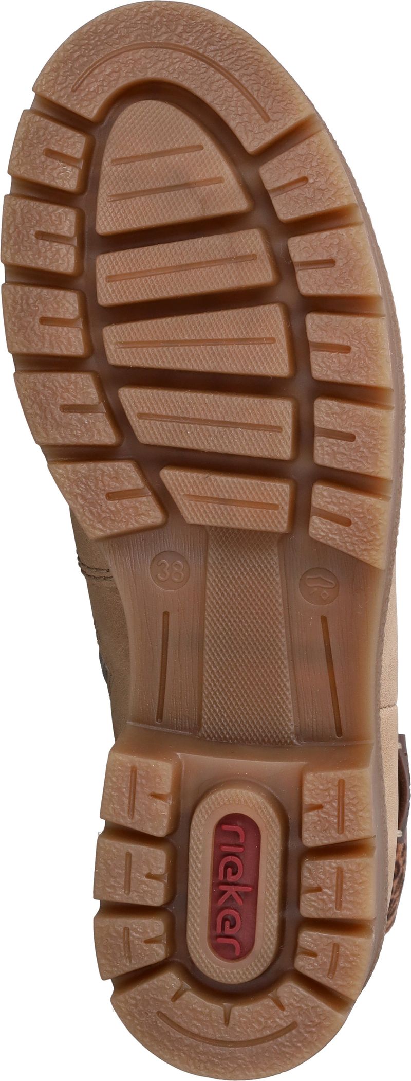 Rieker Veterboots Beige Dames