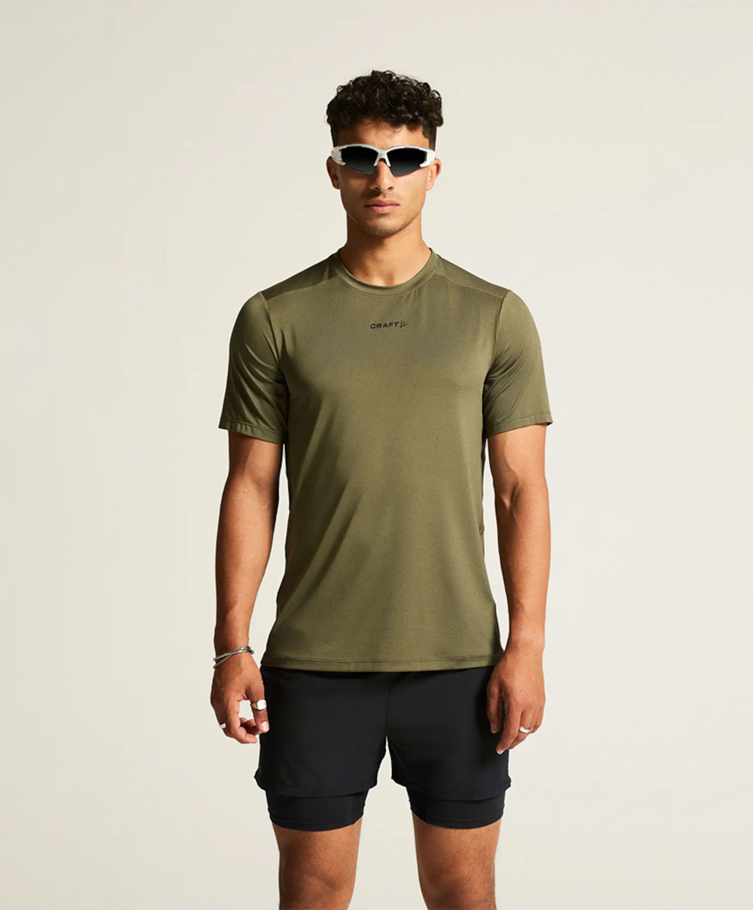 Craft Heren t-shirt groen