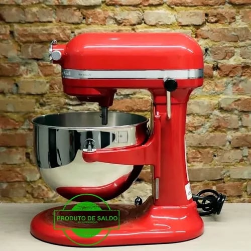 Batedeira Kitchenaid Pro 600 = Pro Line 127v Red Kec50