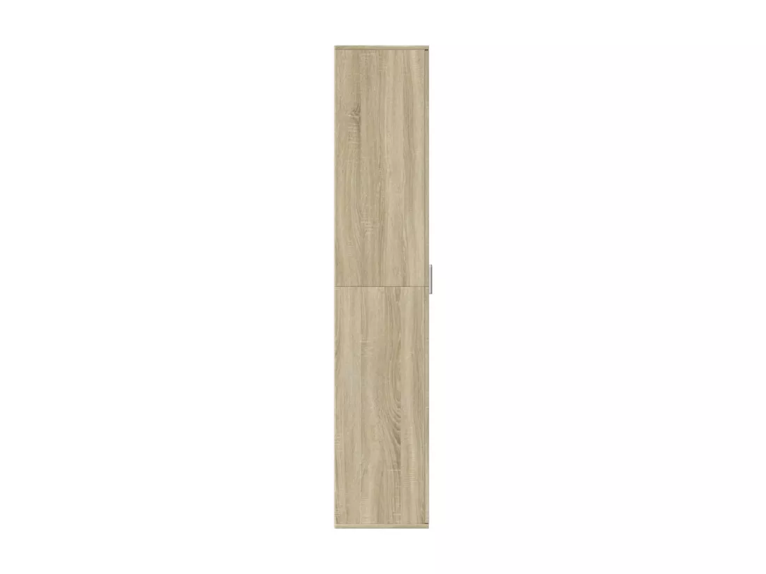 Buffet haut chêne sonoma 60x35x180 cm bois d'ingénierie