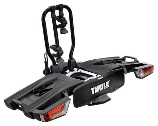 Porte-Vélos sur Boule d'Attelage Thule EasyFold XT Prise 13 Broches - 2 Vélos (Compatible E-Bikes) Noir