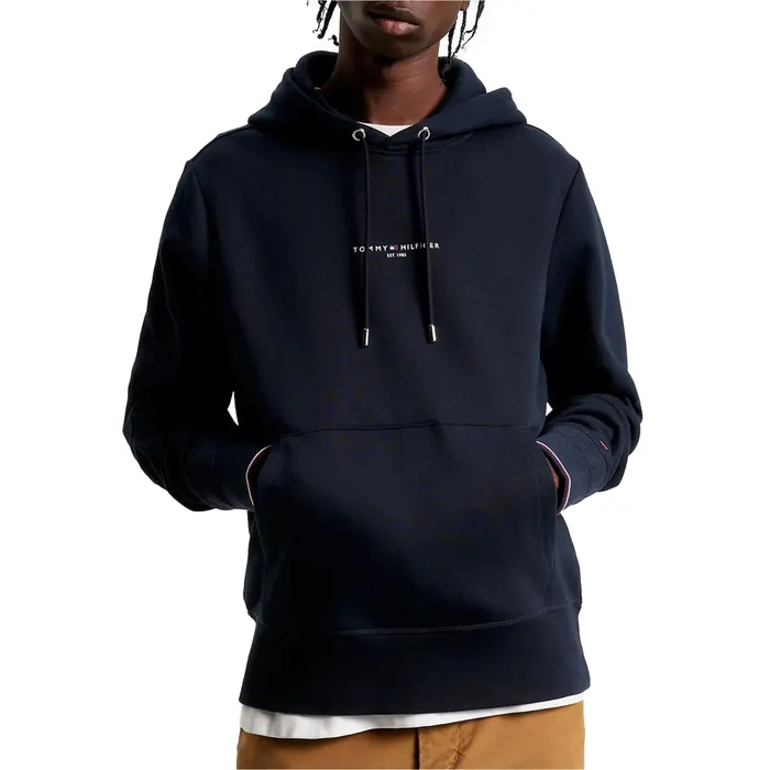 Tommy Hilfiger Logo Tipped Hoodie Heren