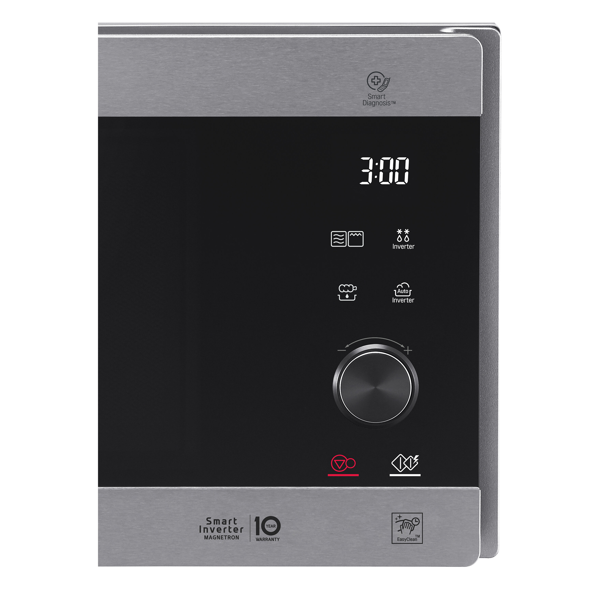 LG Mikrowelle MH6565CPS - Edelstahl - 25 Liter