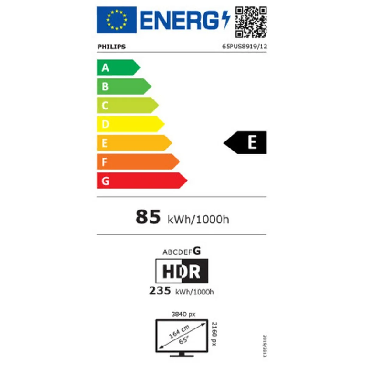 Philips 65PUS8919 - Noir