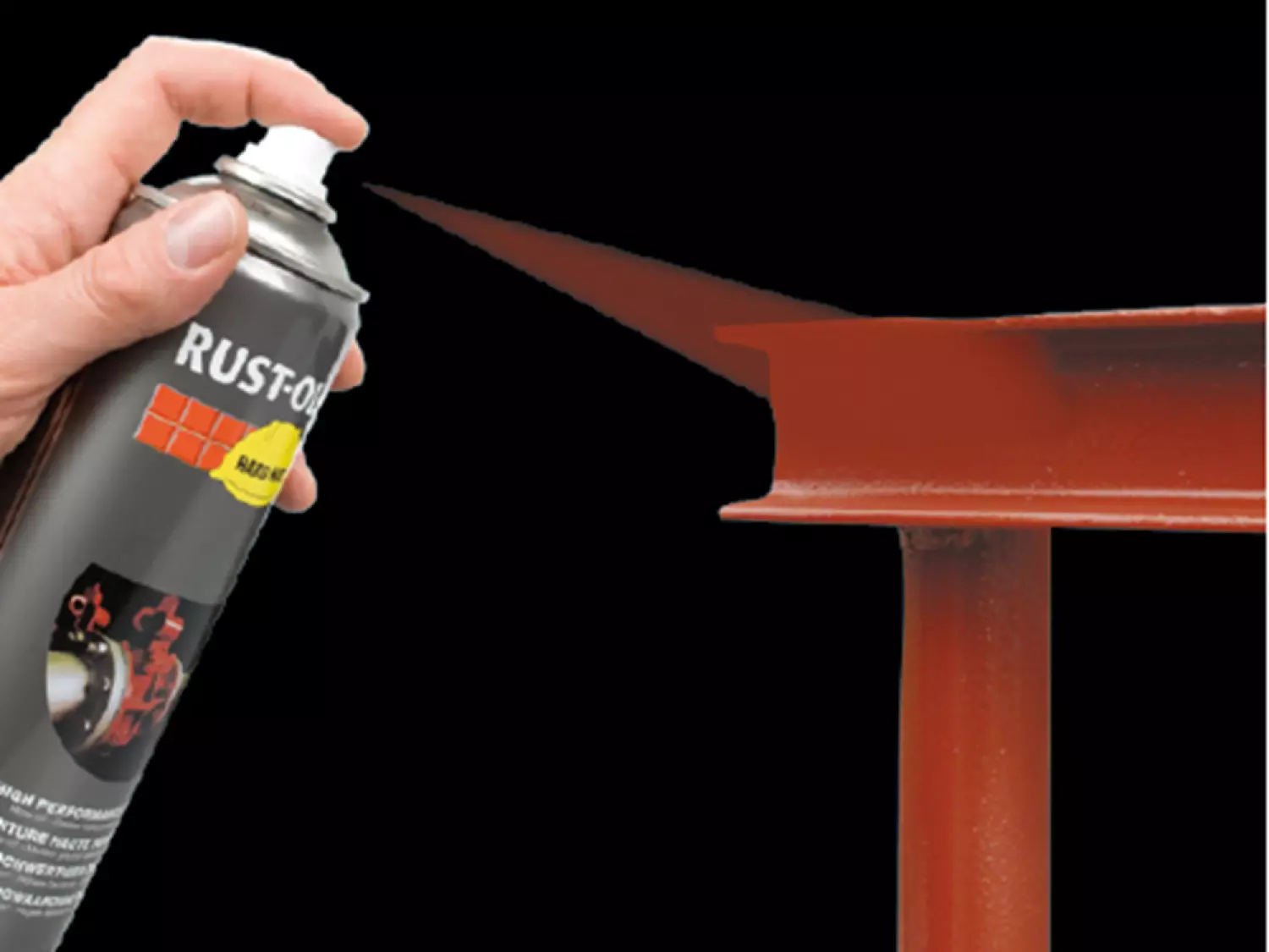 Rust-Oleum Hard Hat 2135 - RAL 6011 resedagroen - 0,5L