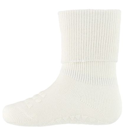 GoBabyGo rutschfeste Socken - Bambus - Off White
