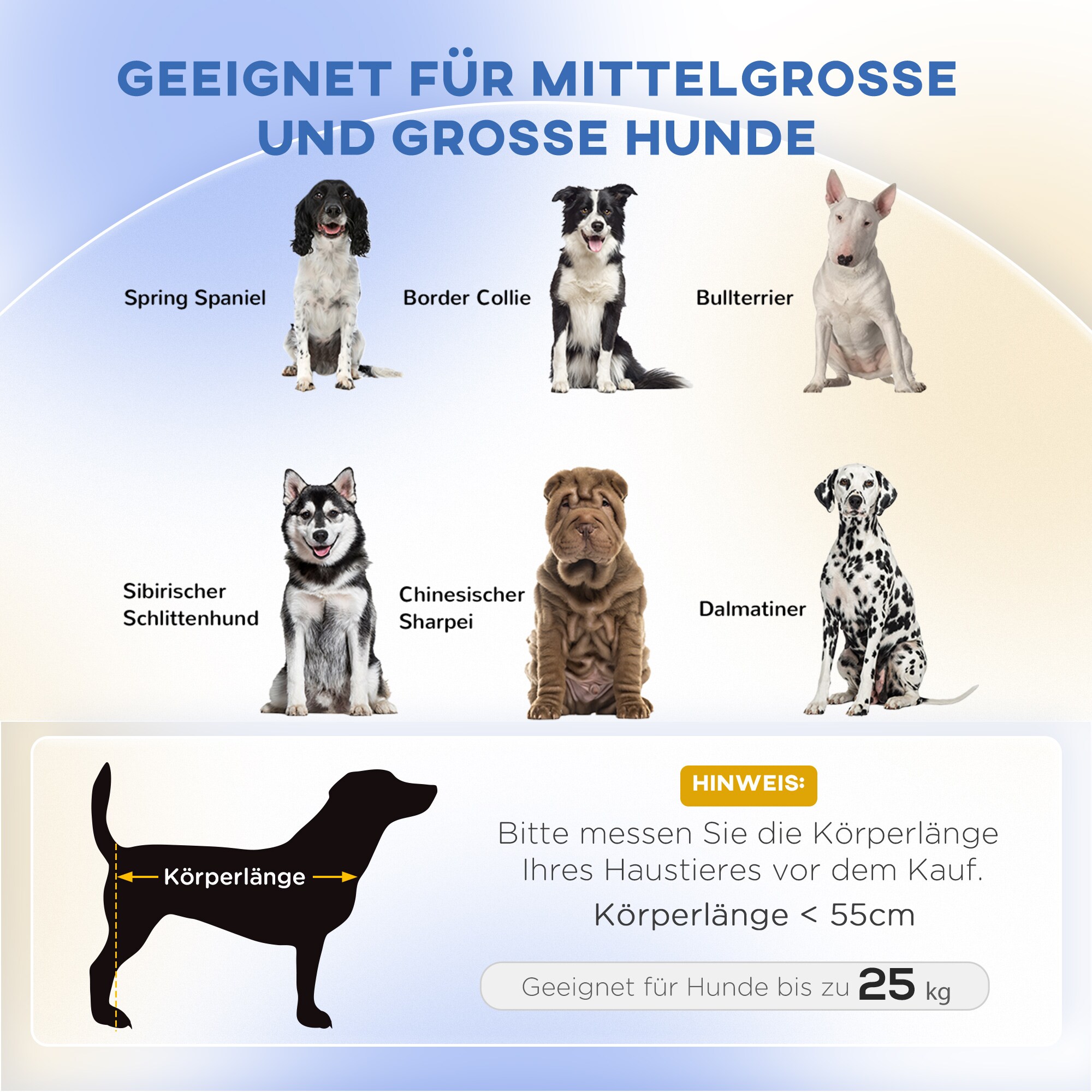 PawHut Hundesofa mit rutschfeste Füße grau 102L x 58,5B x 42,5H cm