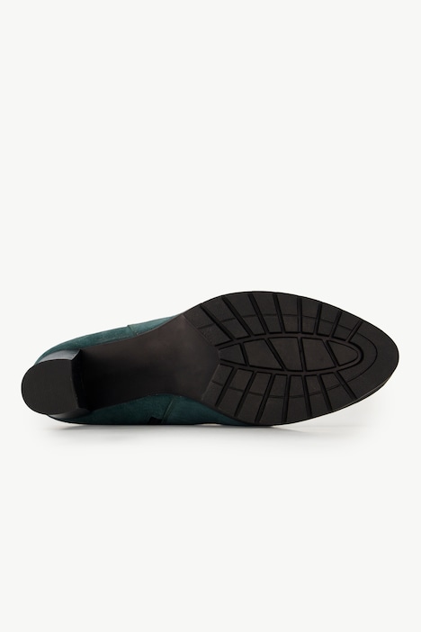 Leder-Stiefeletten, Schnalle, Wechselfußbett, Weite H