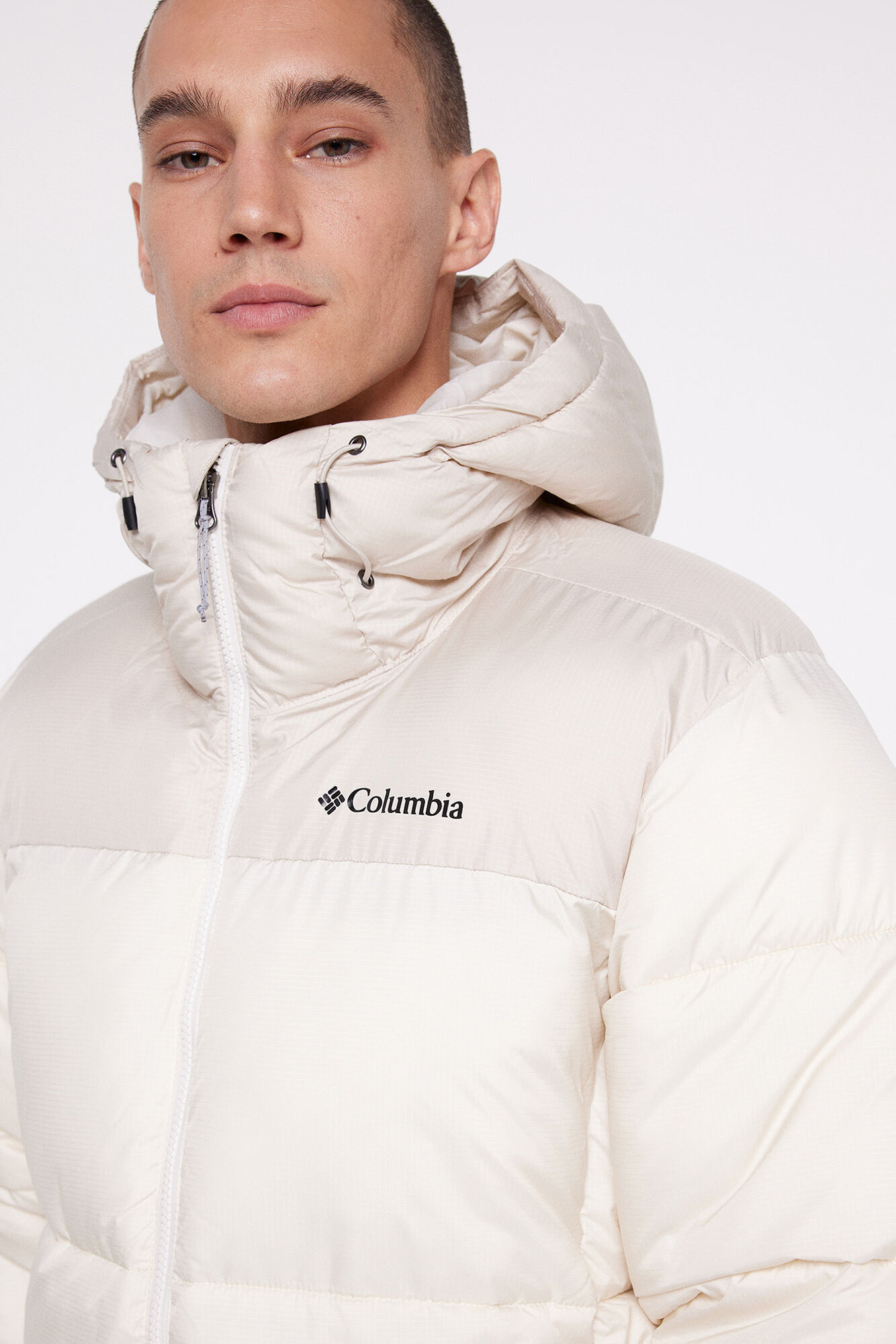 Jaqueta acolchoada masculina Columbia™ Puffect™ com capuz