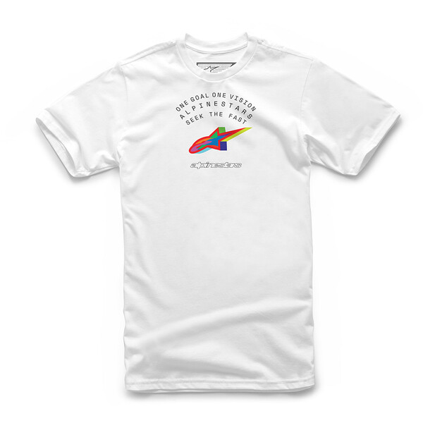 Alpinestars - T-shirt Temple Blanc