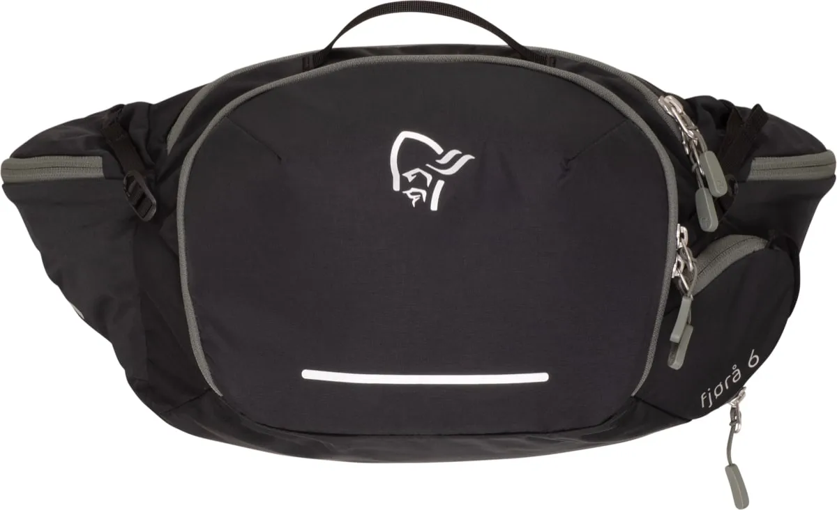 Norrøna Fjørå Econyl195 6L Hip Pack Caviar