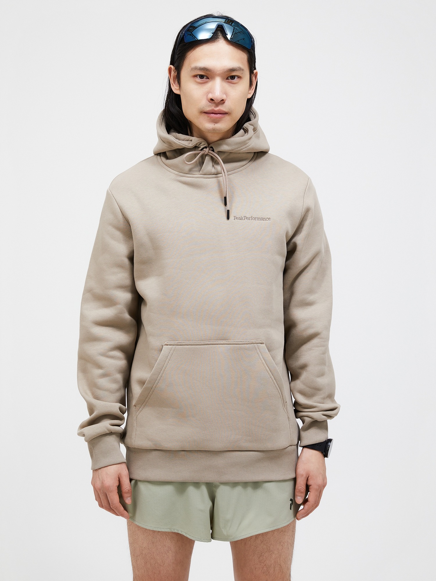 Original Small Logo Hood Herre Avid Beige