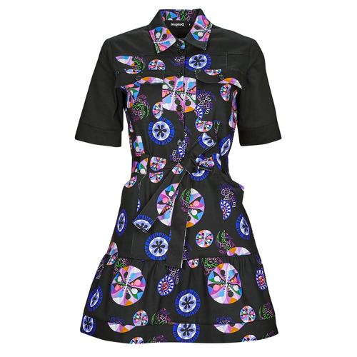 Desigual - VEST_SINA - Noir / Multicolore