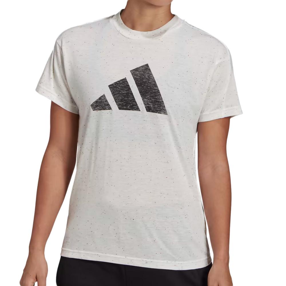 Adidas T-shirt Blanc Femme Adidas W Winrs 3.0