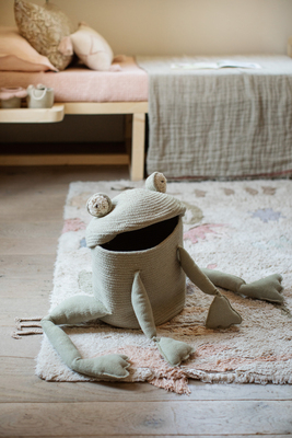 Lorena Canals Oppbevaringskurv Fred the Frog