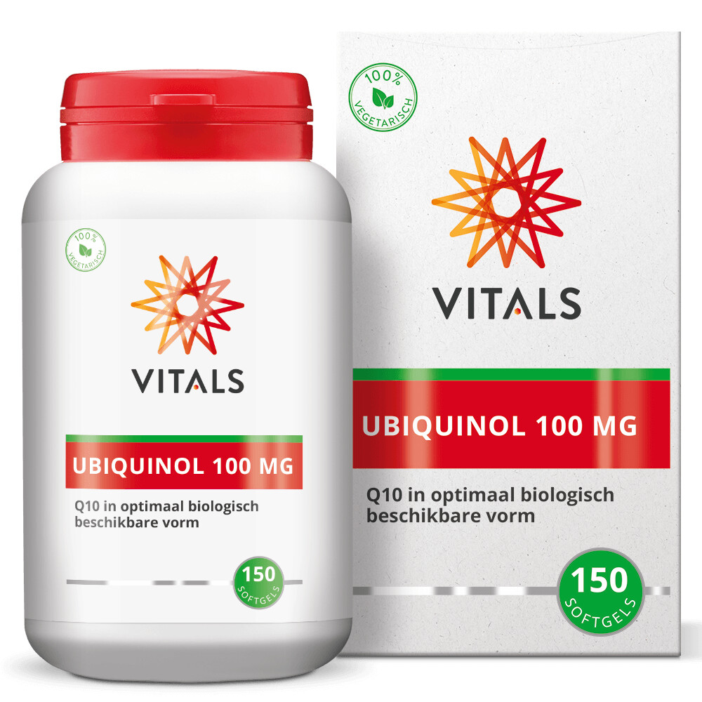 Vitals Ubiquinol 100 mg 150 capsules