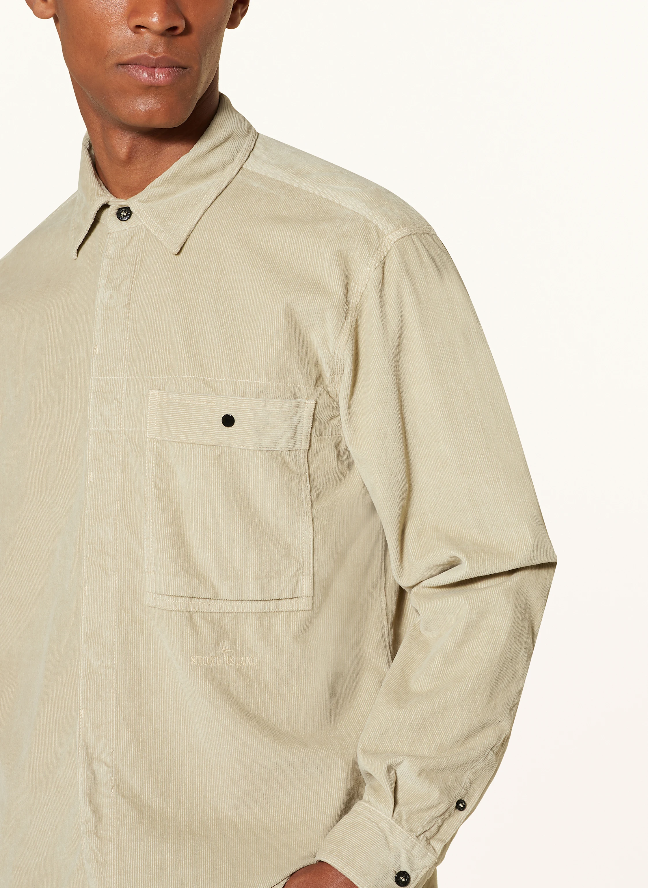STONE ISLAND Cordhemd Comfort Fit