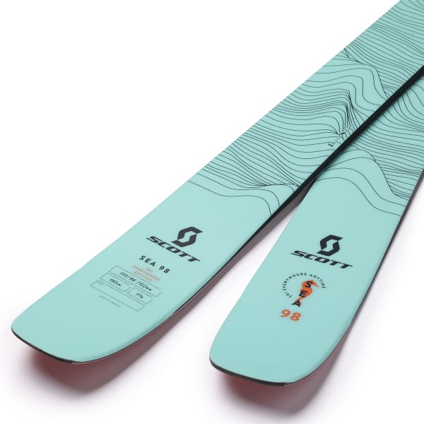 Ski SCOTT SEA 98 MINT GREEN/PINK
