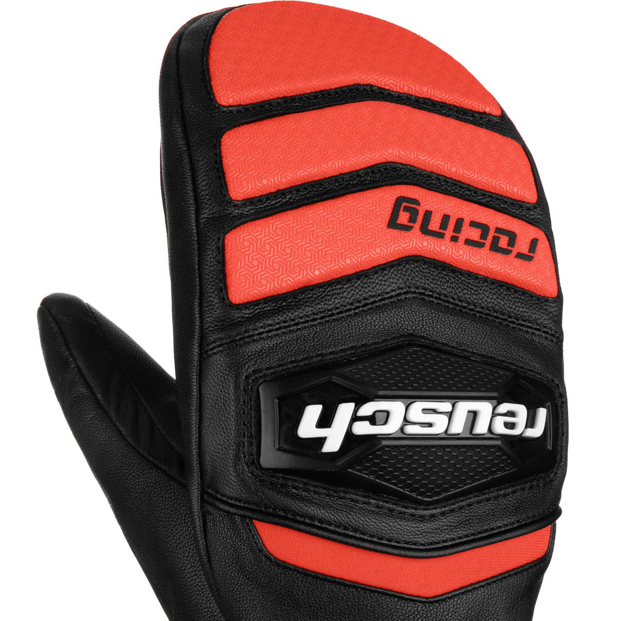 Reusch Junior Fäustling WORLDCUP WARRIOR GS black/fluo red | Skihandschuhe | Skibekleidung | Kinder | XSPO-Fashion
