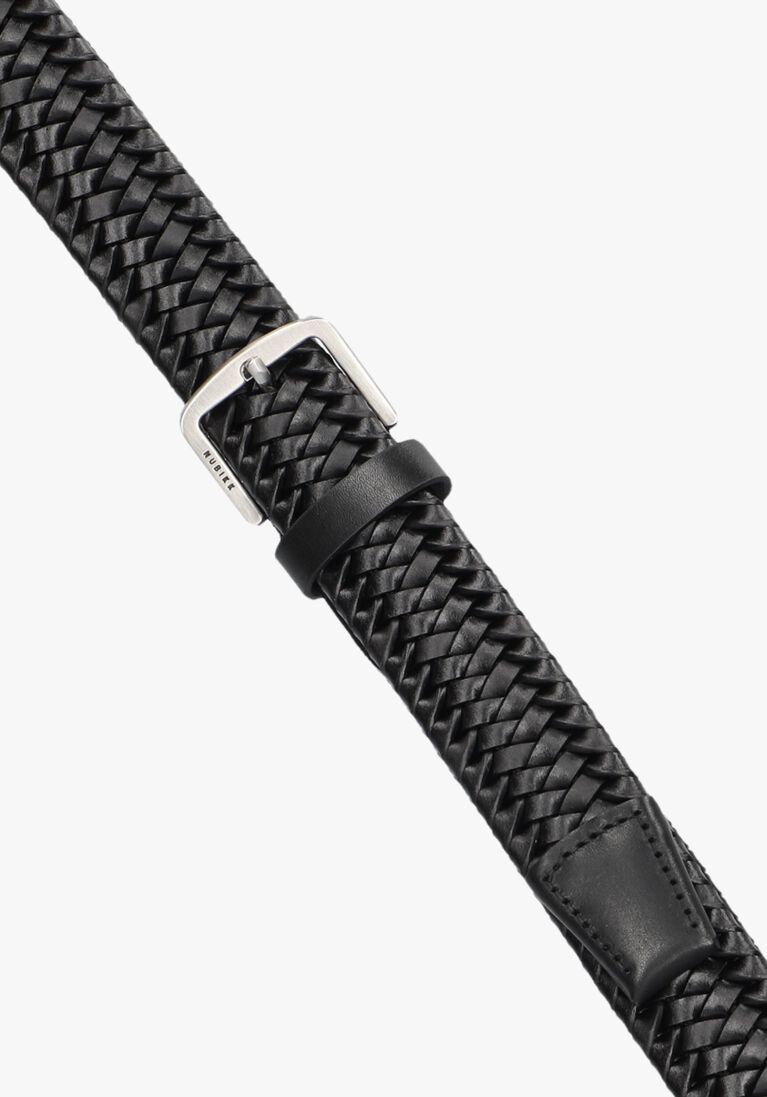zwarte nubikk riem liam belt
