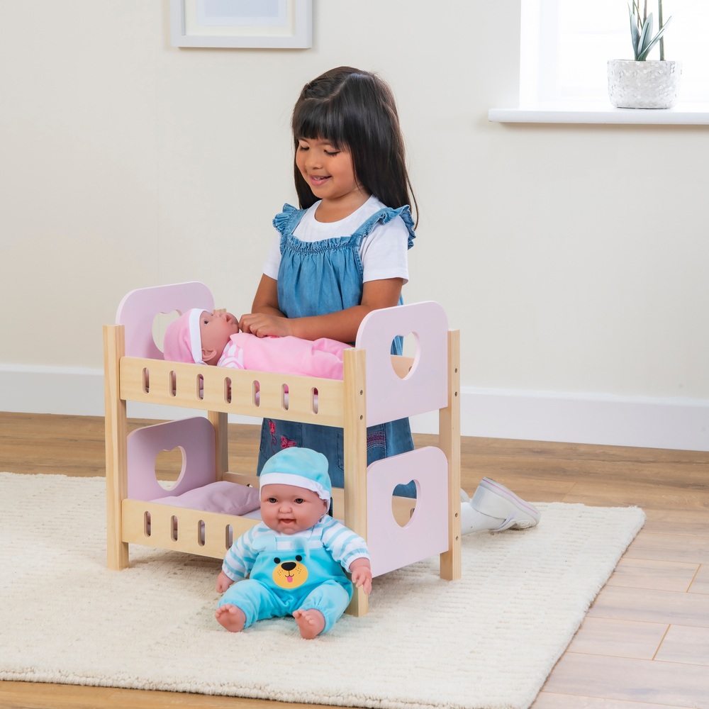 Etagenbett „Dimples Wooden Love Heart“