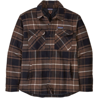 Patagonia Insulated Fjord Flannel Hemd Outdoor: Molasses Brown Herren