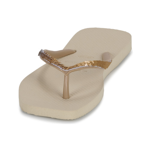 Havaianas - SLIM SQUARE MAGIC SEQUIN - Beige / Doré