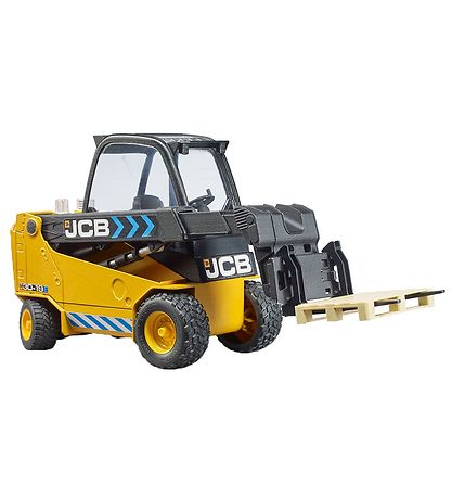 Bruder Arbeitsmaschine - JCB Gabelstapler m. Palette - 02512