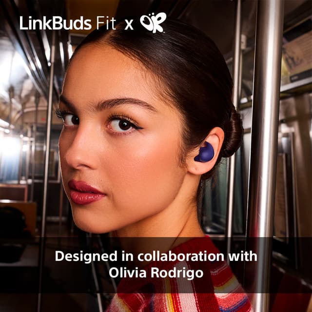Sony LinkBuds Fit true wireless in-ear høretelefoner (violet)