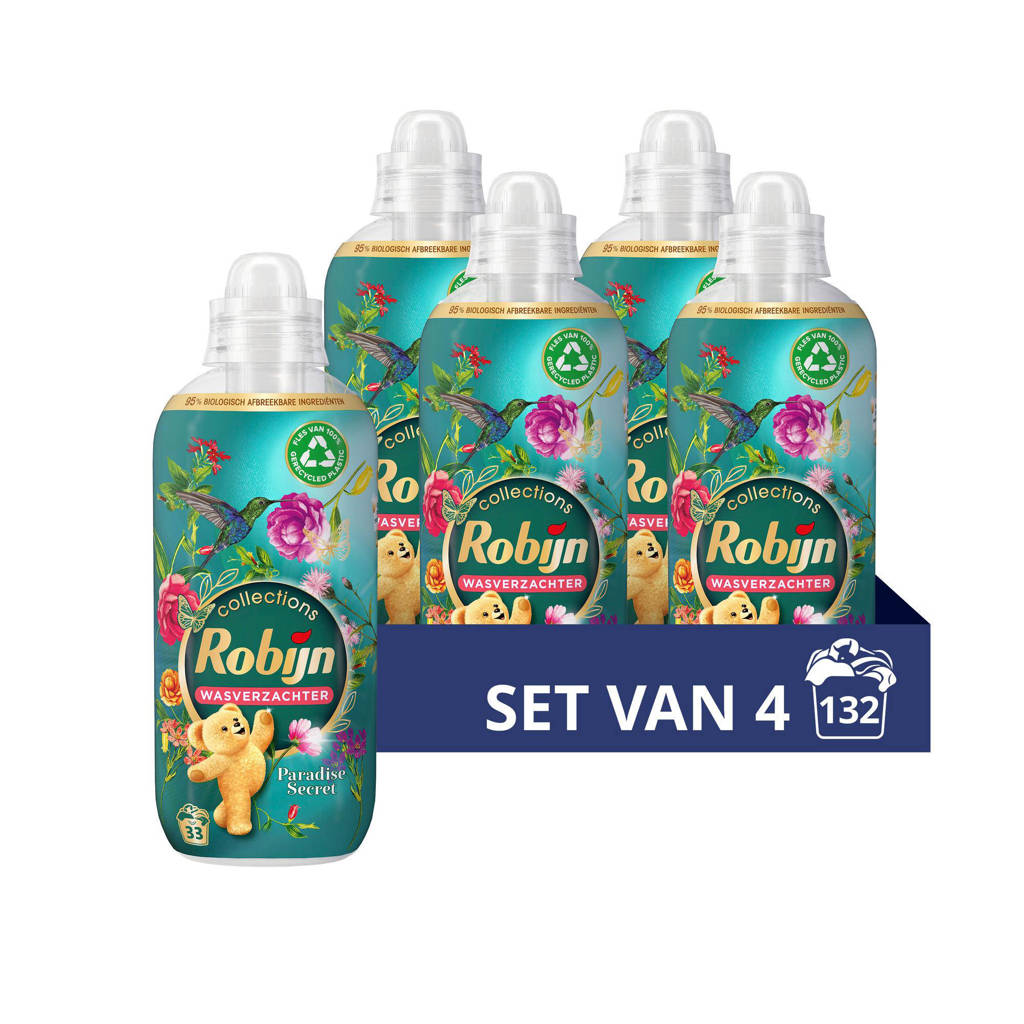 wasverzachter Paradise Secret - 4 x 33 wasbeurten - 132 wasbeurten