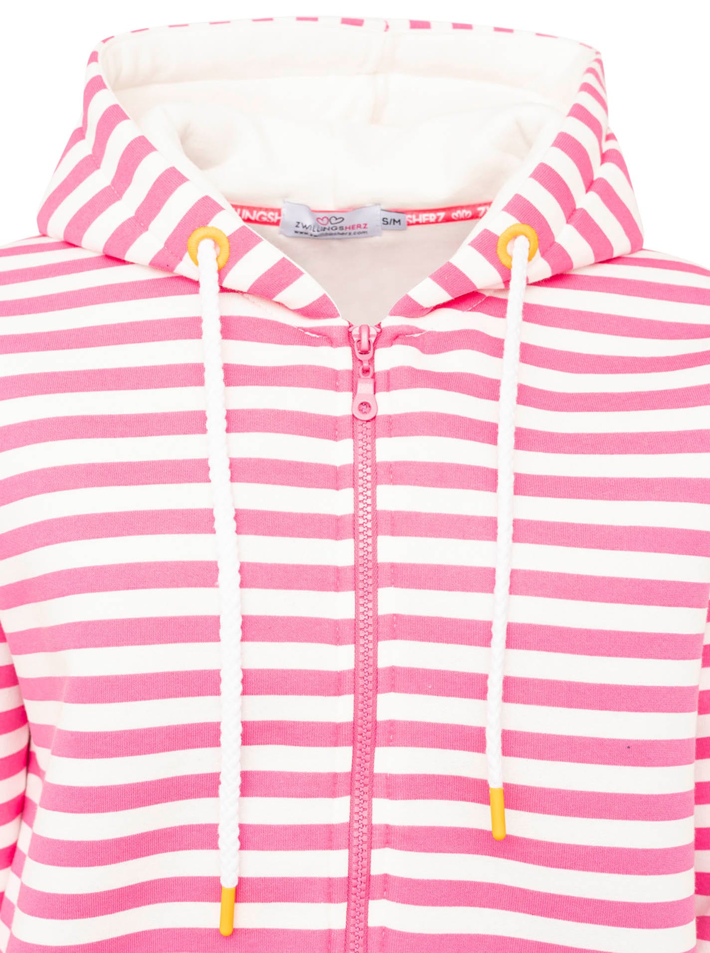Zwillingsherz Kapuzensweatjacke »