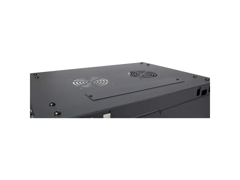 Inter-Tech SMA-6409 - Kabinet - vægmonterbar - sort, RAL 9005 - 9U - 19