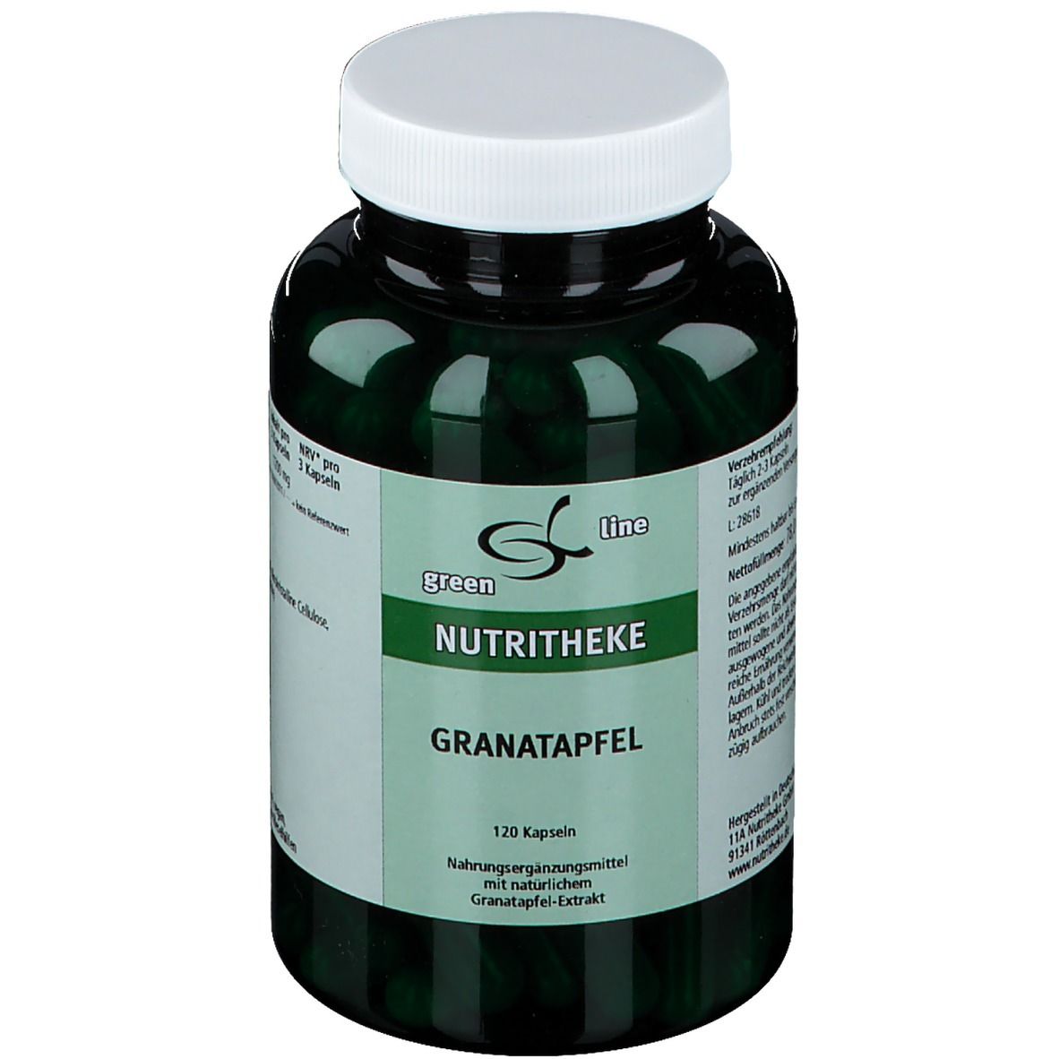 green line NUTRITHEKE Granatapfel
