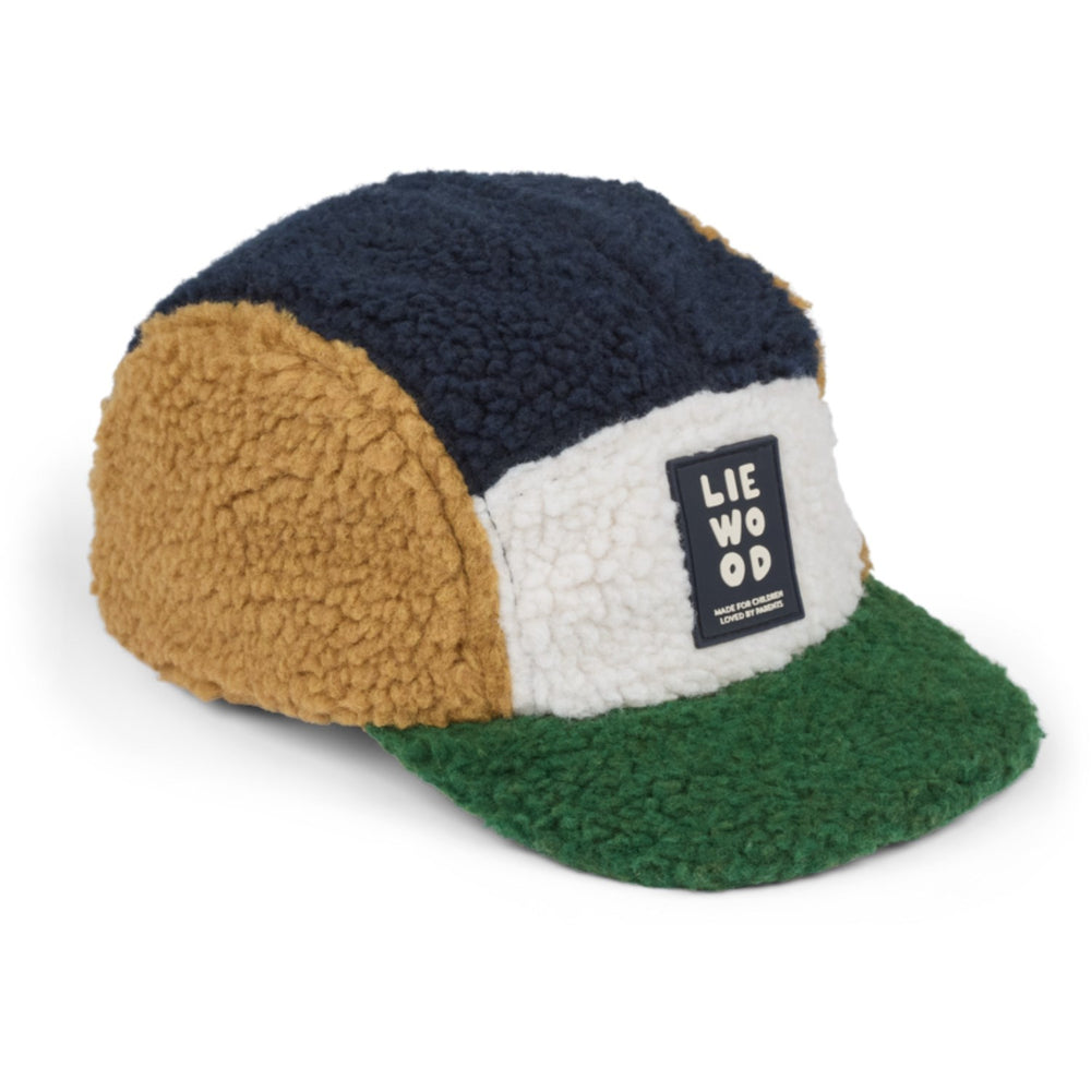 Køb LIEWOOD Classic Navy Multi Mix Rory Pile Kasket