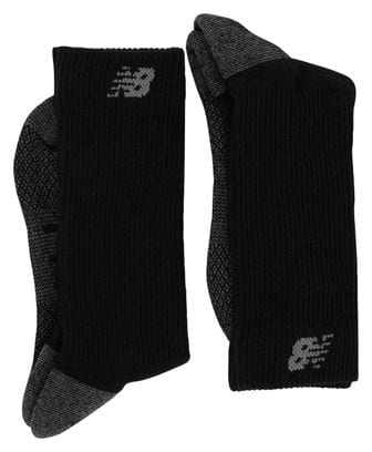 Chaussettes hautes (2 paires) New Balance Coolmax Crew Noir