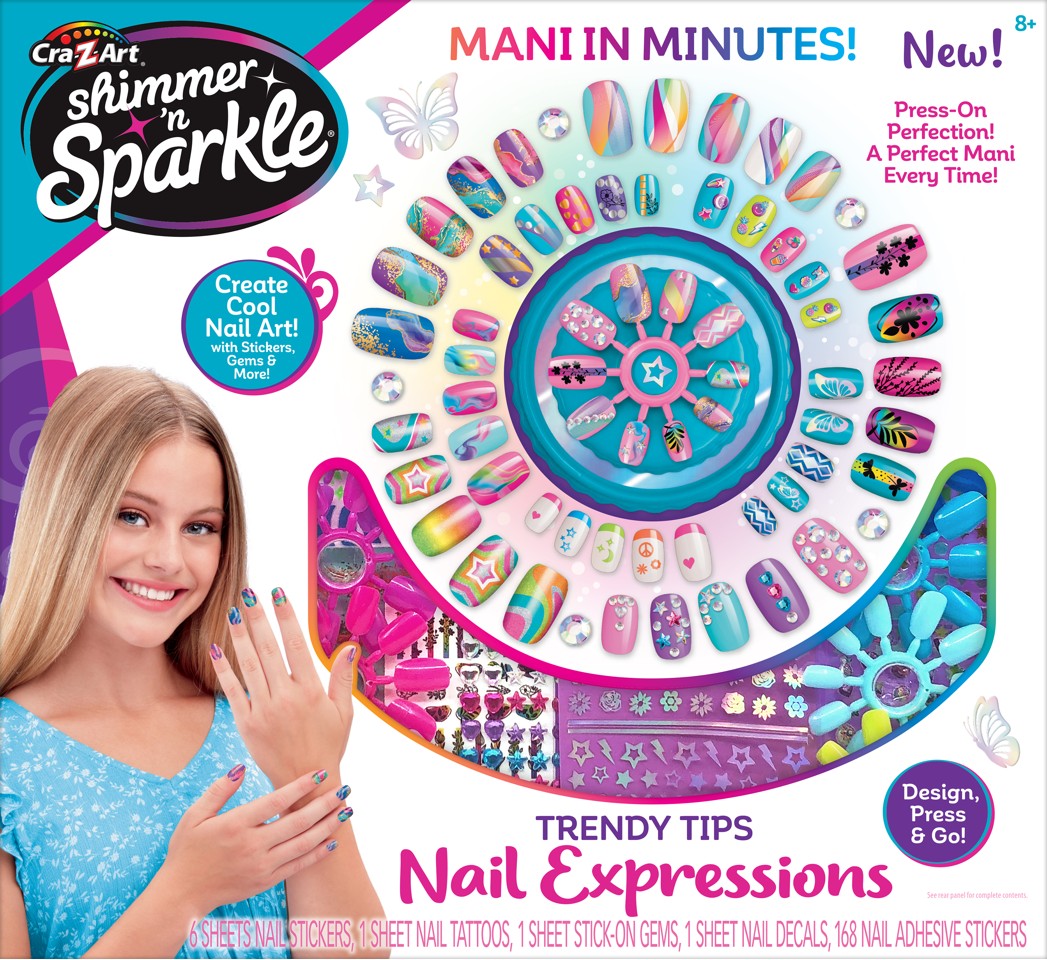 Shimmer N Sparkle - Trendy Tips Nail Expressions