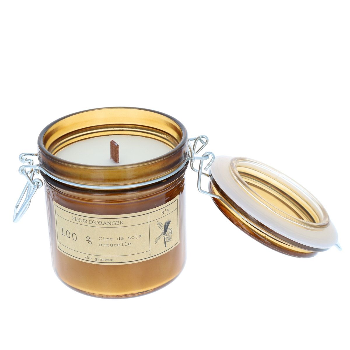 Bougie apothicaire fleurs d'oranger Atelier jasmin