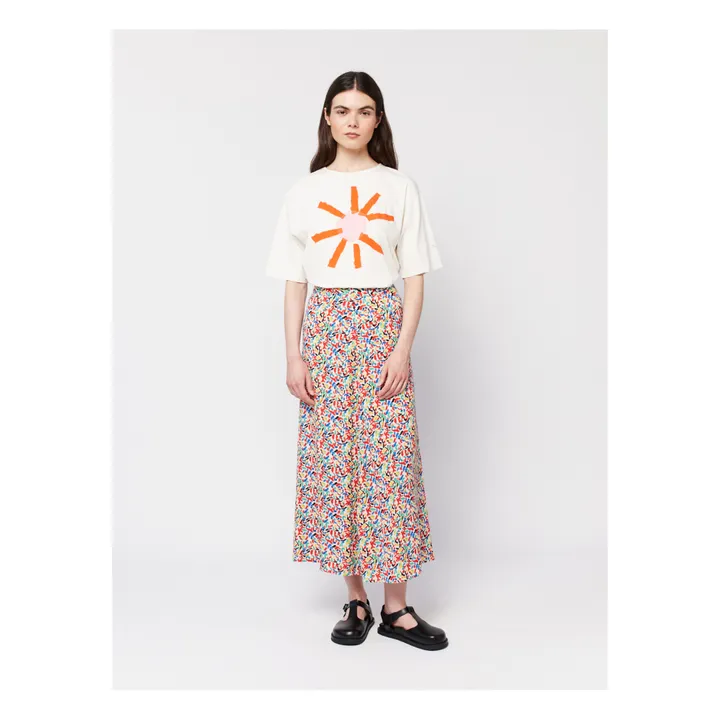 Bobo Choses T-shirt Oversize Sun Coton Bio - Collection Femme  | Ecru