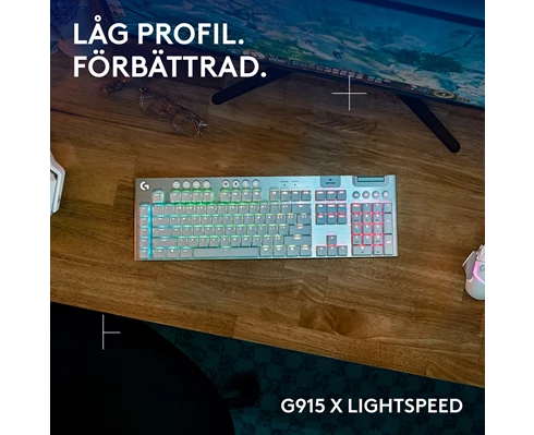 Logitech G915 X - Tactile - White
