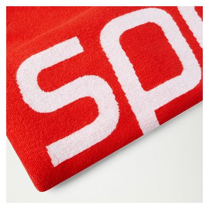 Serviette Speedo Logo Towel Rouge / Blanc