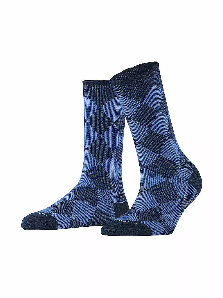BURLINGTON Damen Socken DALSTON 36-41 marine blau