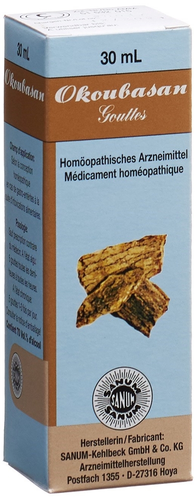 OKOUBASAN Tropfen Fl 30 ml<br>30 ml, Flasche, Tropfen zum Einnehmen, Flüssigkeit
