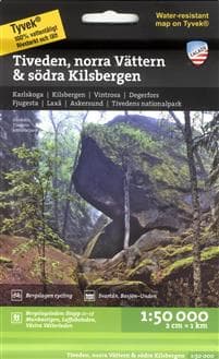 Tiveden, norra Vättern & södra Kilsbergen 1:50.000