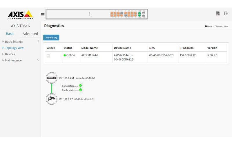 PoE+ Switch T8516 16 Port<br>Smart-Managed