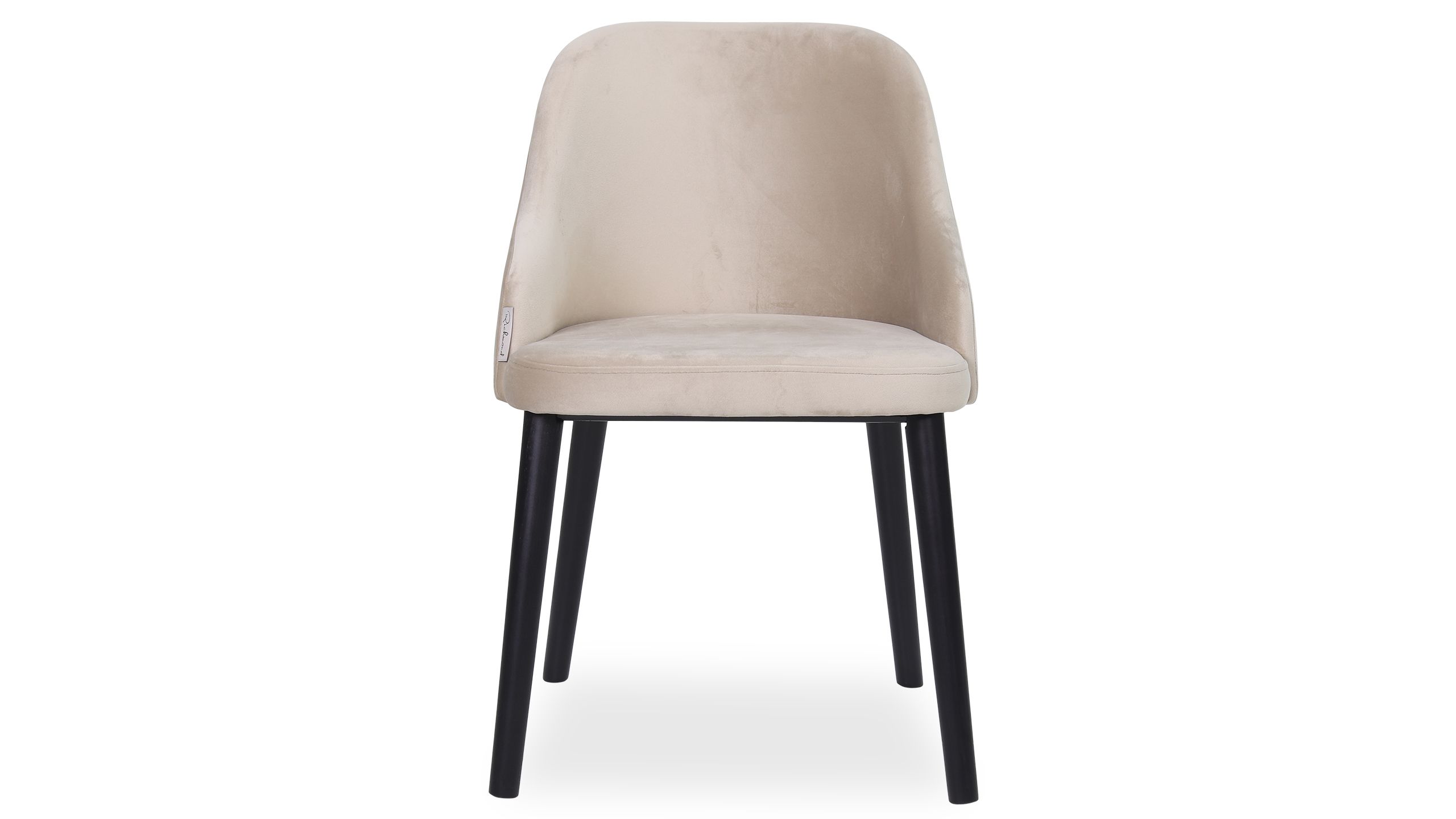 Eetkamerstoel 211068 Khaki Velvet Twiggy B53 x D61 x H81 cm