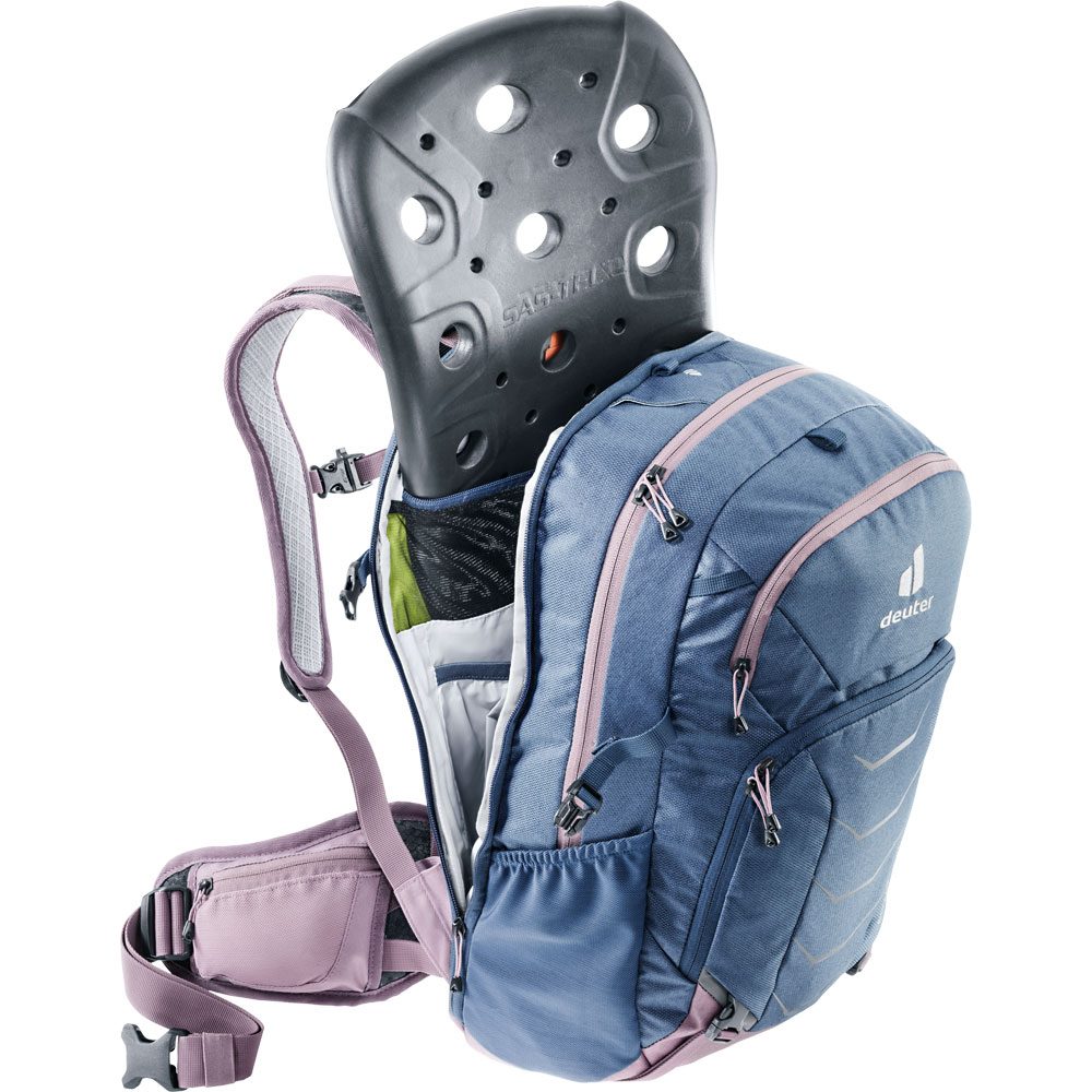deuter Attack 18l SL Bike Rucksack Damen marine grape