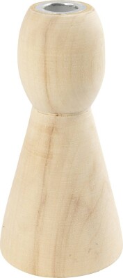 Keglestager I Træ - H 9,5 CM - 1 Stk