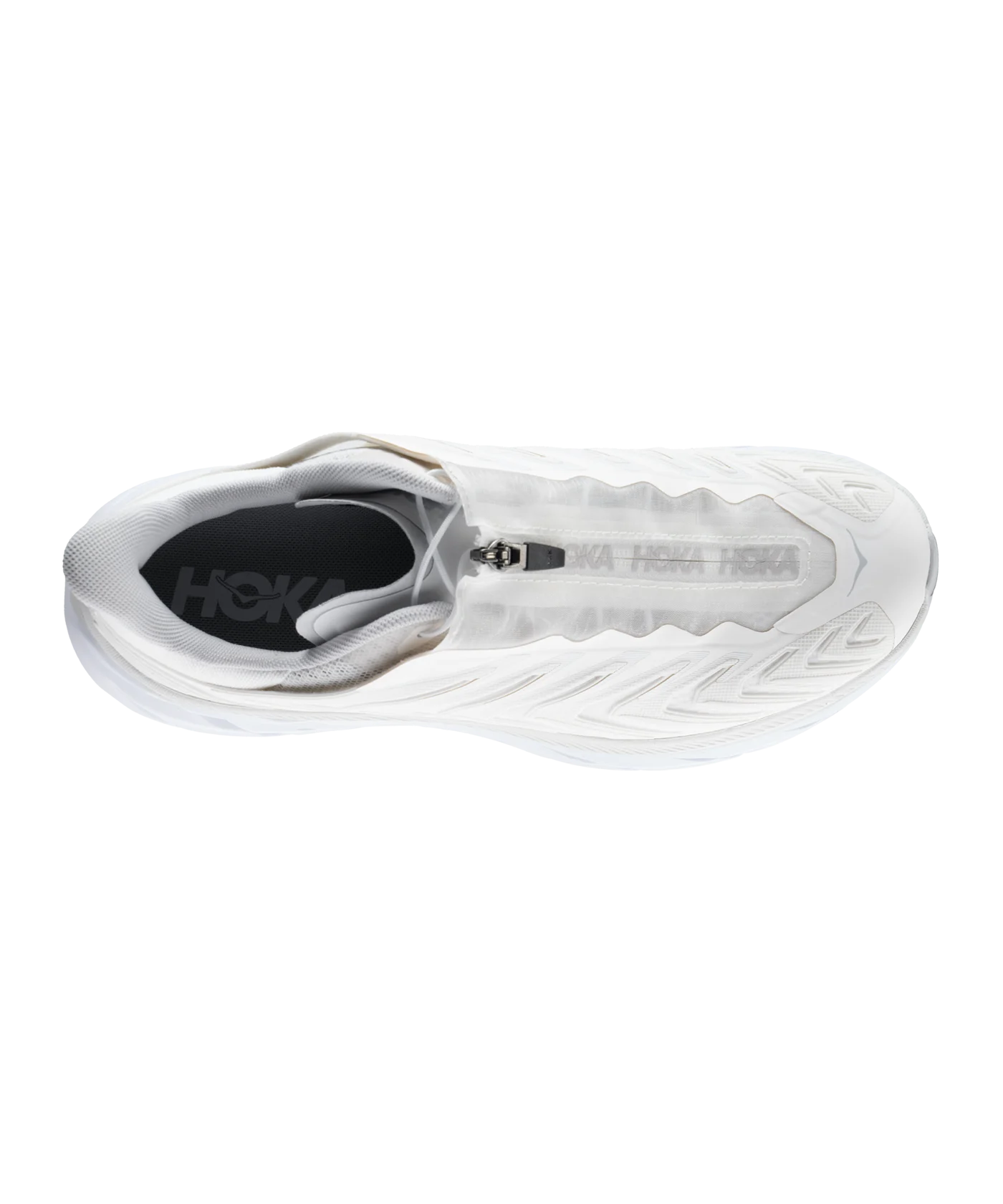 HOKA Project Clifton Weiss