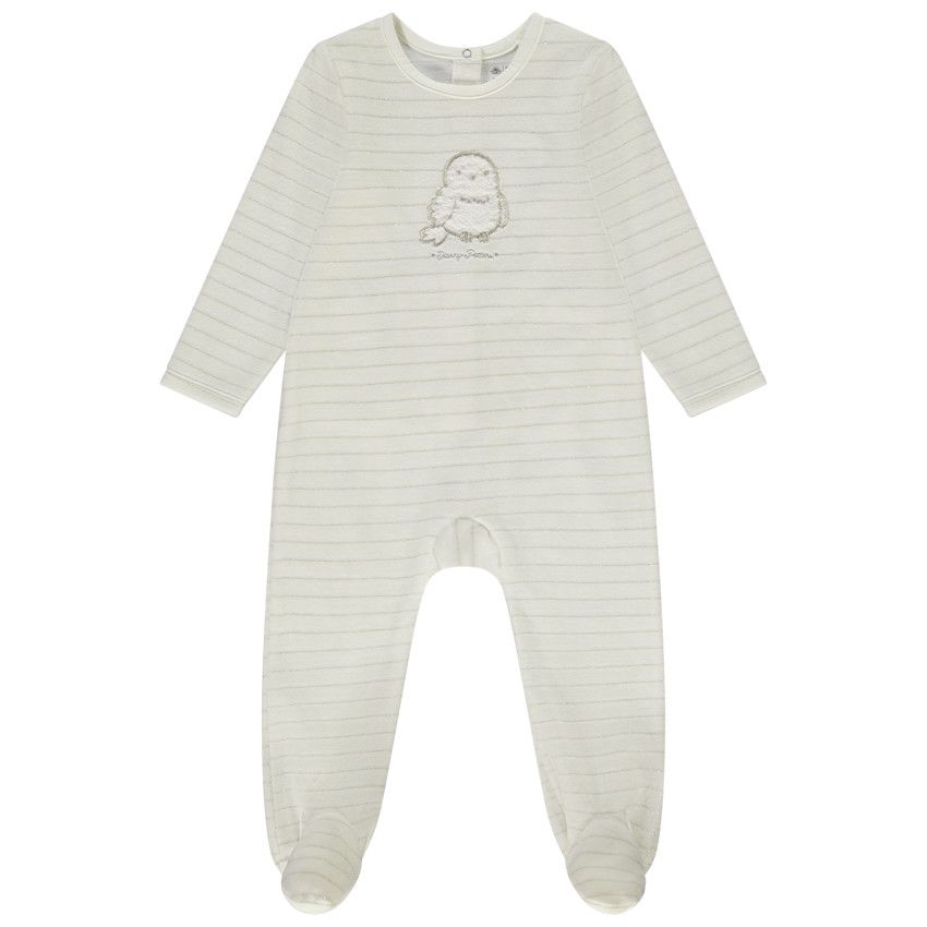Dors-bien patch Hedwige Warner pour bébé fille avec ouvertures différentes selon l'âge - Ecru